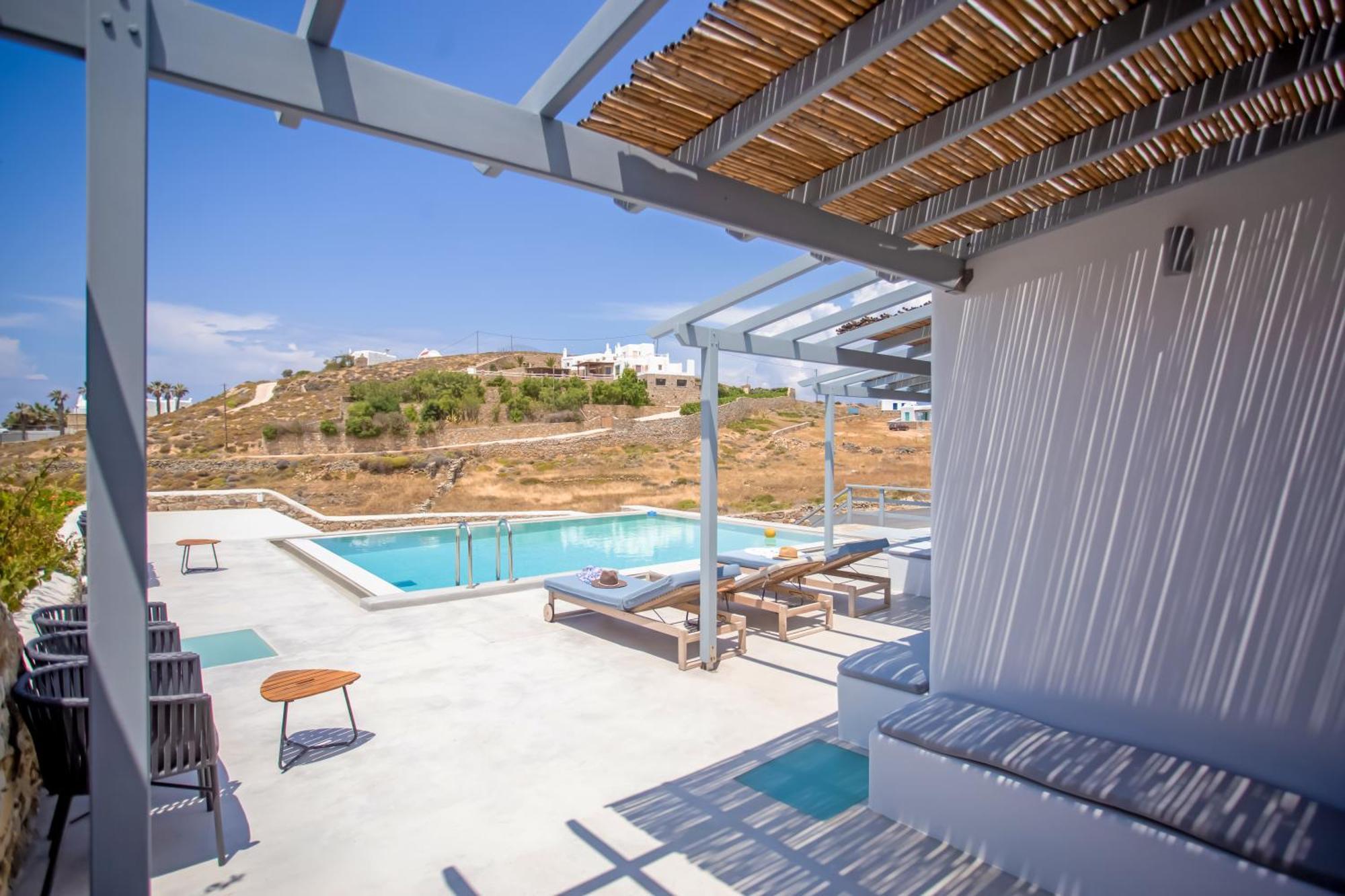 Aqua Breeze Seaview Pool Suites Mykonos Mykonos Town Екстериор снимка